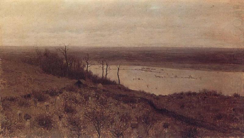 The Flub Sura of the high bank, Levitan, Isaak